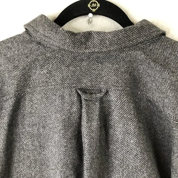 Filson Shirt Jacket Mens 2XL Gray Wool Blend Button Up Seattle Workwear Outdoor - Picture 12 of 15